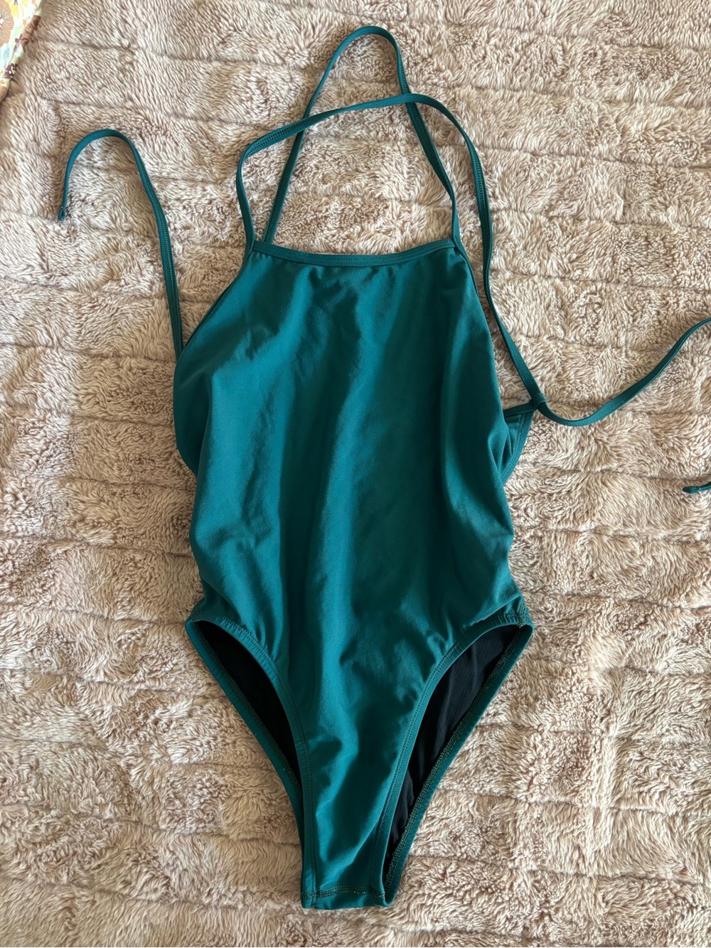 Jolyn Clothing Teal Green One-Piece Swimsuit